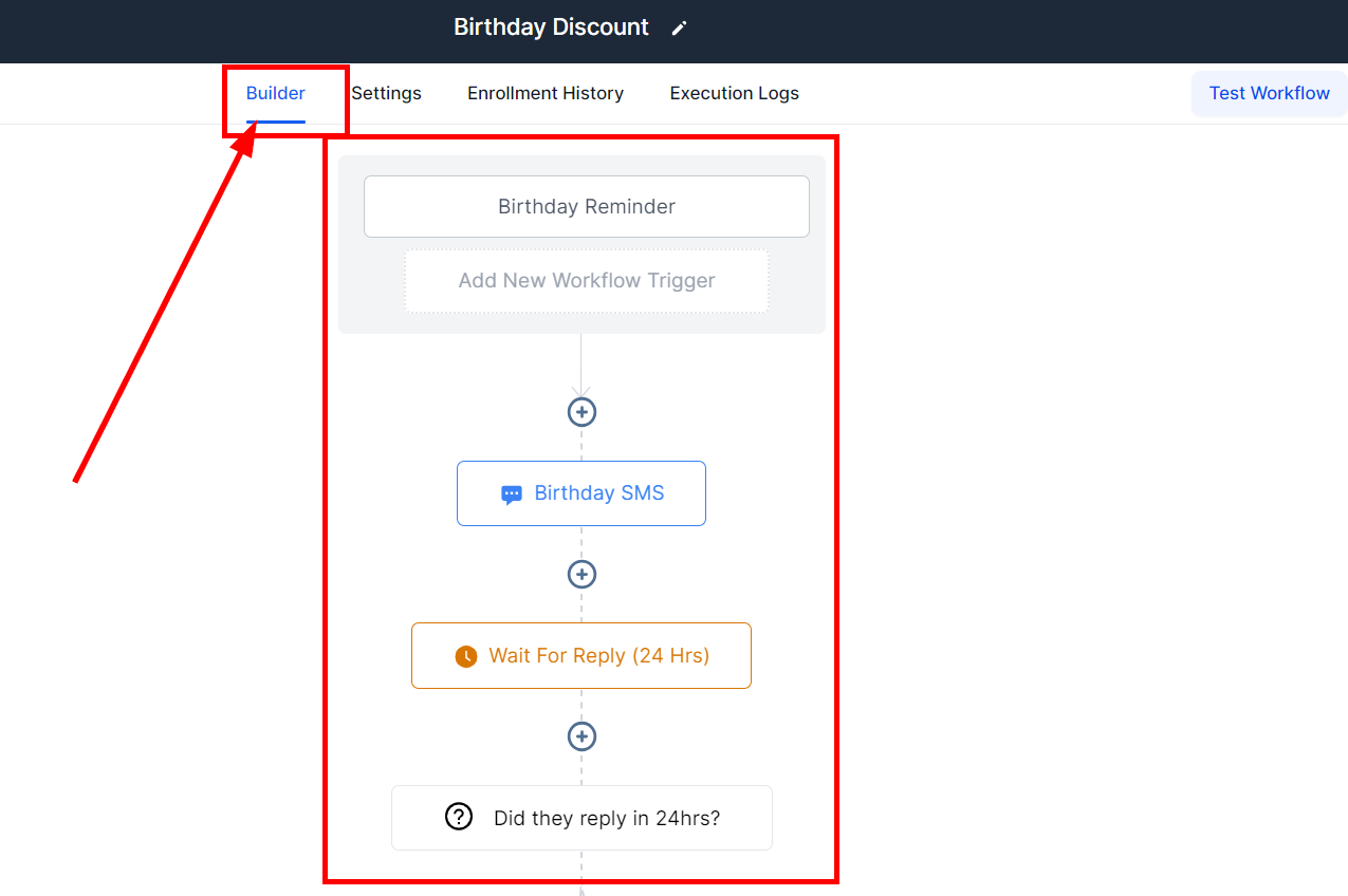 Action Tab