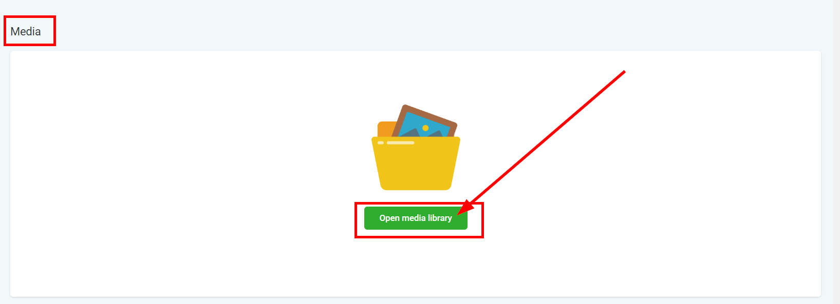 Click to start creating images using AI